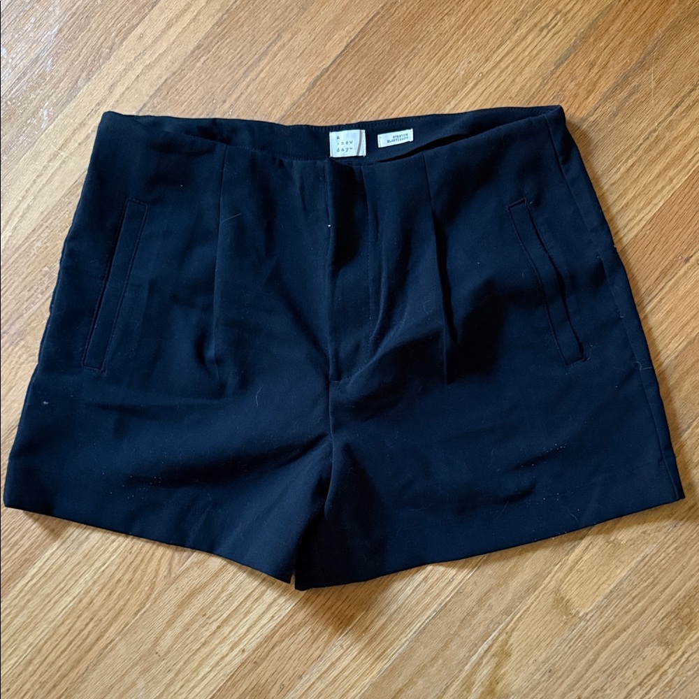 a new day Black High-Rise Tailored Women's Shorts